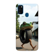 Чехол с мемами тралалело тралала для Samsung Galaxy M31 – Бонека амбалабу