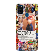 Чехол Зоотрополіс на Samsung Galaxy M31 – Коллаж Зоо