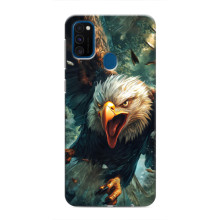 Чохол з картинкою 'Хижаки' для Samsung Galaxy M31 – Орел