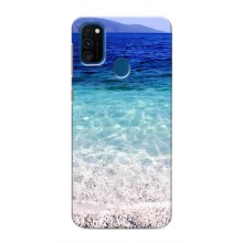 Силиконовый чехол с КАРТИНКАМИ лето для Samsung Galaxy M31 (AlphaPrint) (Море)