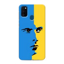 Украинские Чехлы для Samsung Galaxy M31 с картинкой УПА (AlphaPrint) (Степан Бандера)