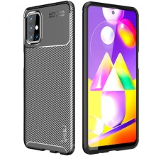 TPU чехол iPaky Kaisy Series для Samsung Galaxy M31s (Черный)