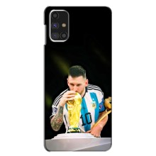 Чохли для Samsung Galaxy M31s (Leo чемпіон) (AlphaPrint) (Кубок Мессі)