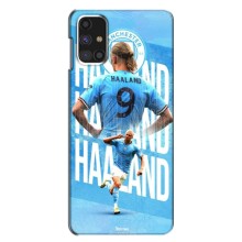 Чехлы с принтом для Samsung Galaxy M31s Футболист (Erling Haaland)