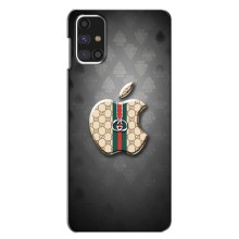 Чехлы ГУЧЧИ для Самсунг М31с (AlphaPrint) (Apple gucci)