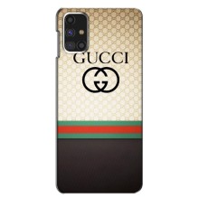 Чехлы ГУЧЧИ для Самсунг М31с (AlphaPrint) (GUCCI стиль)