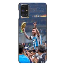 Чехлы Лео Месси Аргентина для Samsung Galaxy M31s (Месси король)
