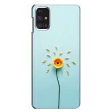 Чехлы с Цветами для Samsung Galaxy M31s (VPrint) (Желтый цветок)