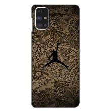 Чехлы для Samsung Galaxy M31s - с картинкой JORDAN (AlphaPrint) – Logo Jordan