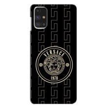 Чехлы VERSACE для Самсунг М31с (PREMIUMPrint) – Лого Версаче