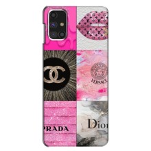 Чехол (Dior, Prada, YSL, Chanel) для Samsung Galaxy M31s – Модница