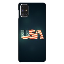 Чохол Прапор USA для Samsung Galaxy M31s – USA