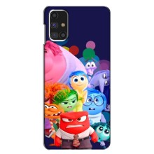 Чехол Головоломка для Samsung Galaxy M31s - (AlphaPrint) – Герои головоломки