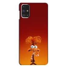 Чохол Головоломка для Samsung Galaxy M31s - (AlphaPrint) – Тривожність