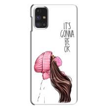 Чехол с печатью для Samsung Galaxy M31s - (Мода) (AlphaPrint) (Коронавирус)