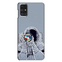 Чехол NASA для Samsung Galaxy M31s (AlphaPrint) (Космонавт фото)