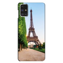 Чехол Эйфелева Башня для Samsung Galaxy M31s - (AlphaPrint) (Дорога в Париж)