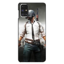 Чехол PUBG для Самсунг М31с (AlphaPrint) (Пабг мен)