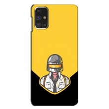 Чехол PUBG для Самсунг М31с (AlphaPrint) (Пабг в шлеме)
