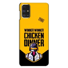 Чехол PUBG для Самсунг М31с (AlphaPrint) (Pubg шлем)