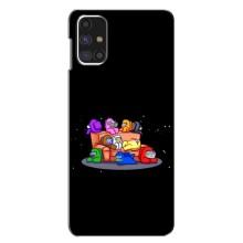 Чехол Амонг Ас для Samsung Galaxy M31s (AlphaPrint) (Амонг-ас)