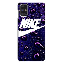 Чехол для Samsung Galaxy M31s - с принтом Найк (AlphaPrint) (Найк принт)