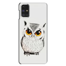 Чехол с птицами на Samsung Galaxy M31s (VPrint) (Милая Сова)