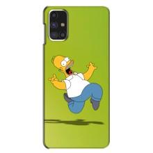 Чехол с Симпсонами для Samsung Galaxy M31s (VPrint) (Гомер Симпсон)