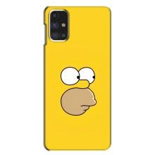 Чехол с Симпсонами для Samsung Galaxy M31s (VPrint) (Гомер)