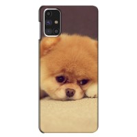Чехол (ТПУ) Милые собачки для Samsung Galaxy M31s – Померанский шпиц
