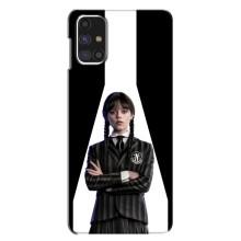 Чехлы Венсдей на Samsung Galaxy M31s Уэнсдей (AlphaPrint) (W-Wednesday)