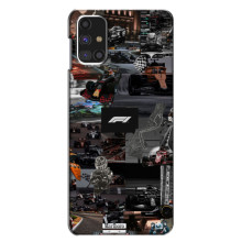 Чехол Формула1 на Samsung Galaxy M31s – Коллаж Ф1