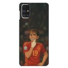 Чехол с футболистом Ламин Ямаль Samsung Galaxy M31s (Ямаль аниме)