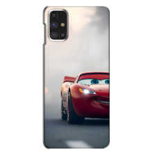 Силиконовый чехол Маквин для Samsung Galaxy M31s – Маквин на трасе