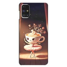 Чехол с мемом Тралалело тралала на Samsung Galaxy M31s (Балерина капучина)