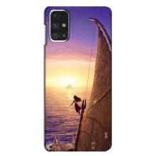 Чехол с мультфильмом Моана Samsung Galaxy M31s (Моана в море)