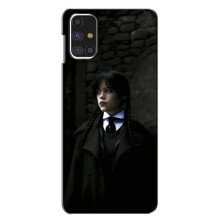 Чехол с дизайном Венздей 2 на Samsung Galaxy M31s – Уэнсдей в костюме