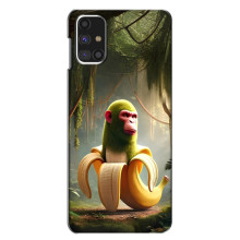 Чехол с мемами тралалело тралала для Samsung Galaxy M31s – Шимпанзини бананини