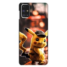 Чехол с Пикачу на Samsung Galaxy M31s (Милый Пикачу)