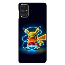 Чехол с Пикачу на Samsung Galaxy M31s (Покемон)