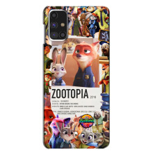 Чехол Зоотрополіс на Samsung Galaxy M31s – Коллаж Зоо