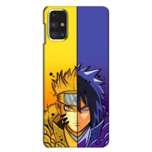 Купить Чехлы на телефон с принтом Anime для Самсунг Галакси М31с – Naruto Vs Sasuke