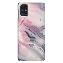 Мраморний чехол на Samsung Galaxy M31s (VPrint) (Пурпурний Мрамор)