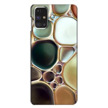 Мраморний чехол на Samsung Galaxy M31s (VPrint) (Радужний Мрамор)