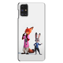 Силіконовий чохол з принтом Зоотрополіс для Samsung Galaxy M31s – Джуді і Нік