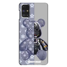 Силіконовий чохол для Samsung Galaxy M31s – Ведмідь Louis Vuitton