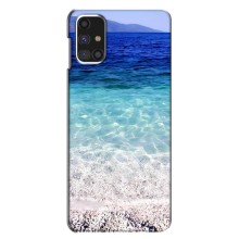 Силиконовый чехол с КАРТИНКАМИ лето для Samsung Galaxy M31s (AlphaPrint) (Море)