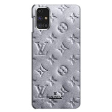 Текстурный Чехол Louis Vuitton для Самсунг Галакси М31с – Белый ЛВ