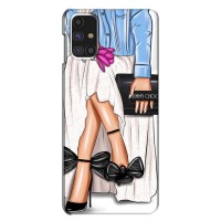 Силиконовый Чехол на Samsung Galaxy M31s с картинкой Стильных Девушек (Мода)