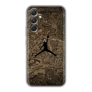 Чехлы для Samsung Galaxy M32 5g - с картинкой JORDAN (AlphaPrint)